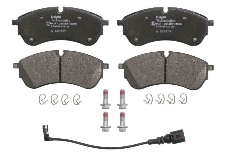 Pastillas de freno de disco DELPHI LP3909 para Volkswagen Multivan T7