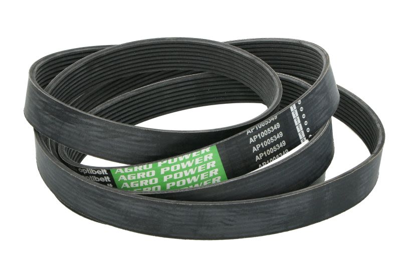 Correa multinervada OPTIBELT 1005349AP para John Deere 6105M
