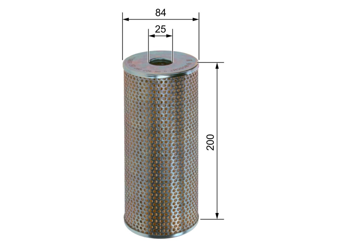 Filtro hidráulico BOSCH F 026 407 287