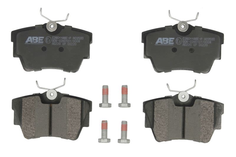 Pastillas de freno de disco ABE C2R011ABE-P para Renault Clio III