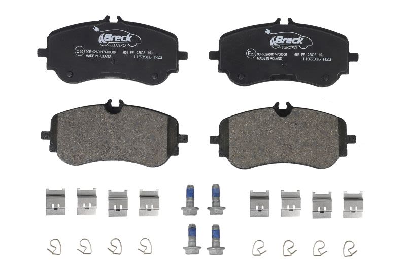 Pastillas de freno de disco BRECK 22802 00 653 00 para Volkswagen Amarok