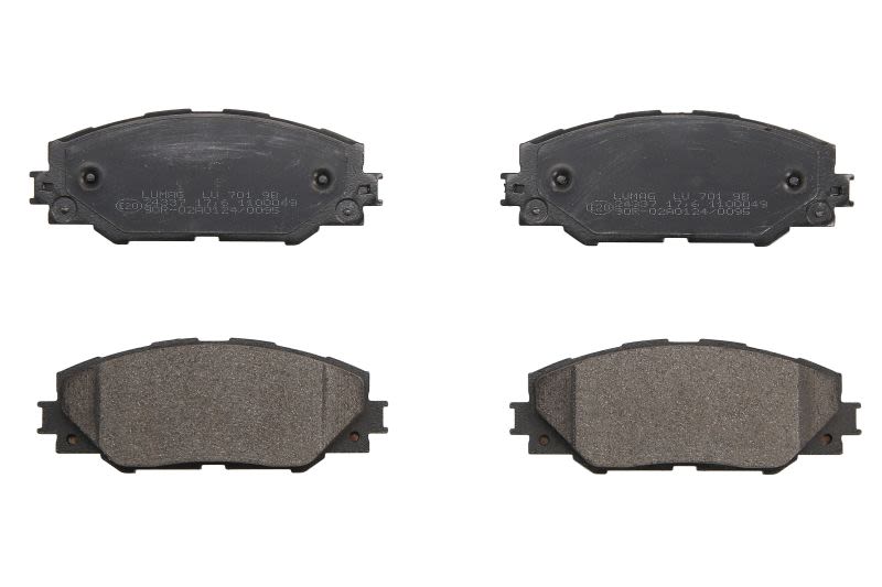 Pastillas de freno de disco BRECK 24337 00 701 00 para Toyota Prius Plus