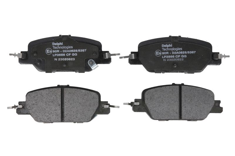 Pastillas de freno de disco DELPHI LP3566 para Honda Zr-V