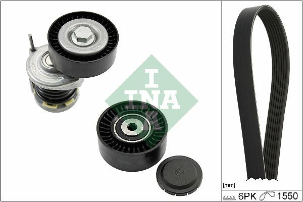 Juego de correa multinervada INA 529 0586 10 para Volkswagen Amarok