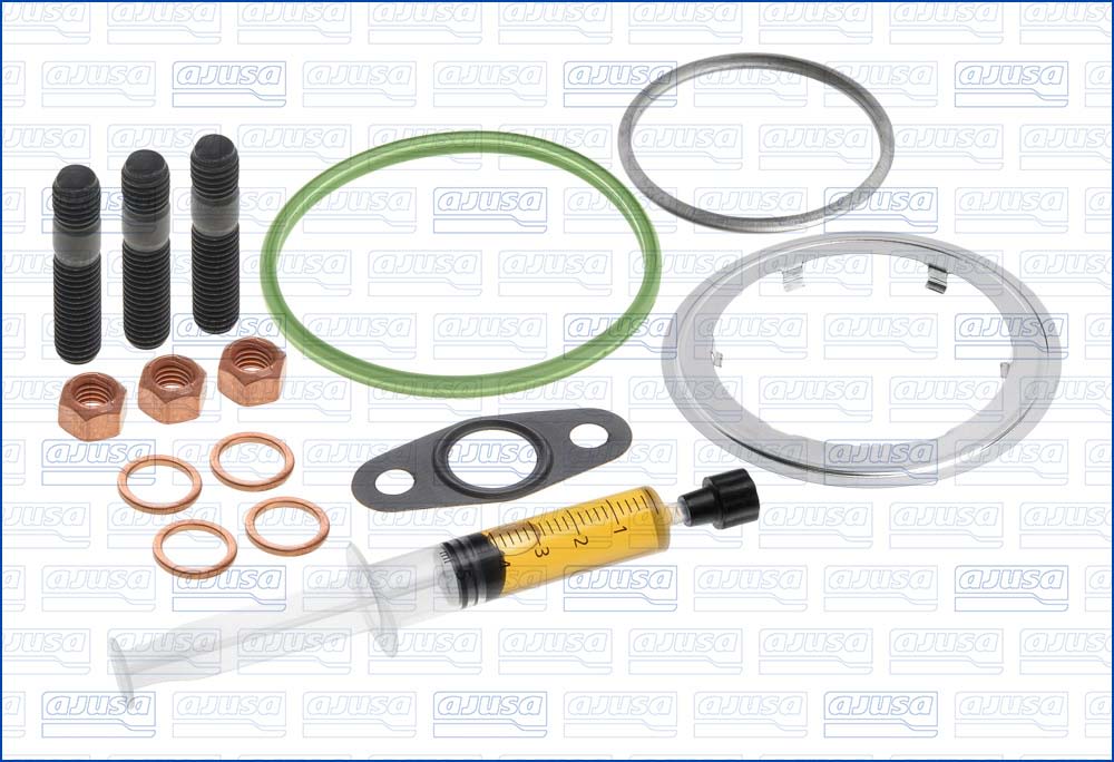Kit de montaje de turbocompresor AJUSA JTC11843 para BMW Serie 1 (E82) 2007-2013