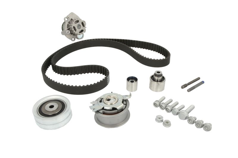 Kit de bomba de agua y correa de distribución HEPU PK06621 para Audi A3