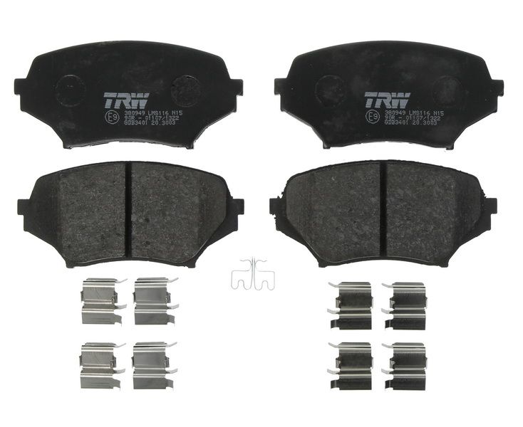 Pastillas de freno de disco TRW GDB3401 para Mazda MX-5 III