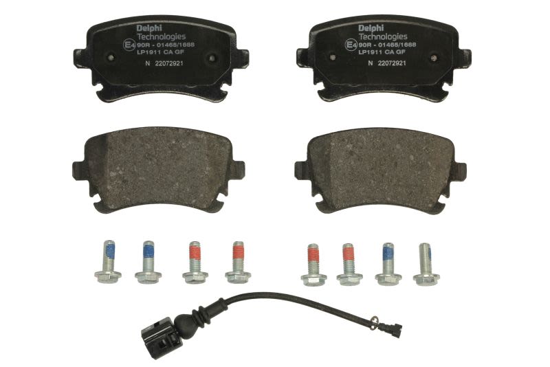 Pastillas de freno de disco DELPHI LP1911 para Volkswagen Transporter T5
