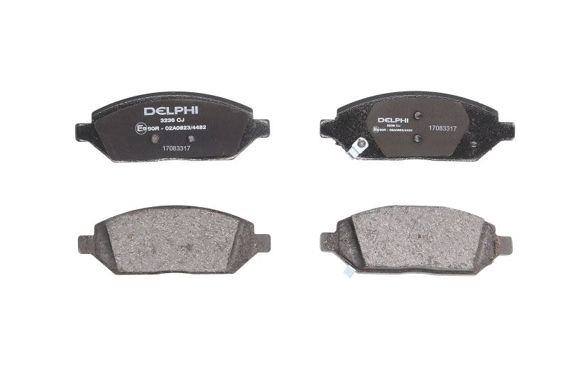 Pastillas de freno de disco DELPHI LP3236 para Opel Karl