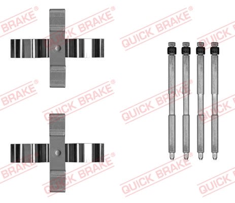 Kit de accesorios, pastilla de freno de disco QUICK BRAKE 109-0055