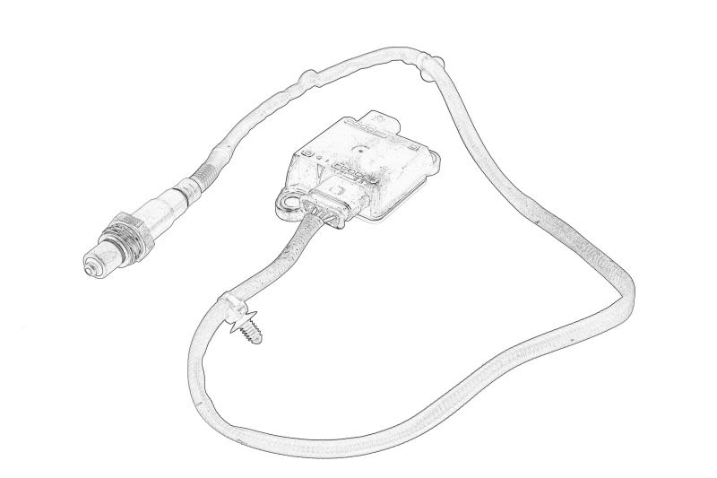 Sensor NOx de catalizador OE FORD 2596292 para Ford Range