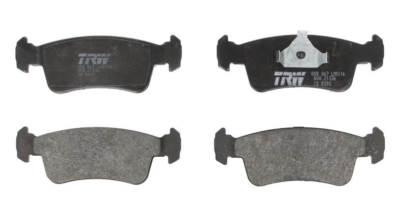 Pastillas de freno de disco TRW GDB867 para Suzuki Samurai