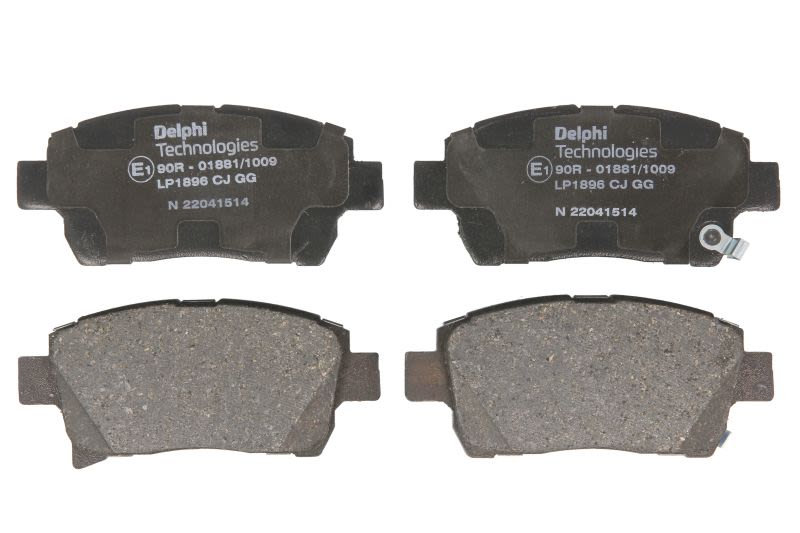 Pastillas de freno de disco DELPHI LP1896 para Toyota Yaris