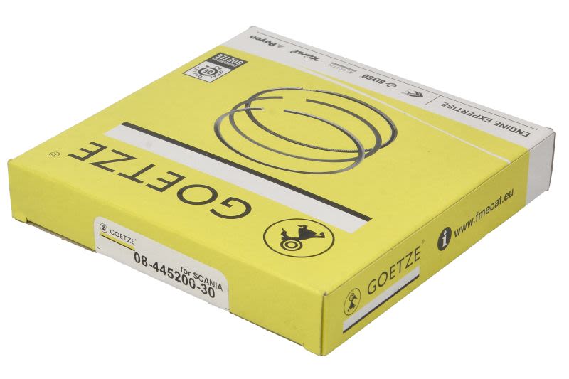 Juego de anillos de pistón GOETZE 08-445200-00 para Scania K I
