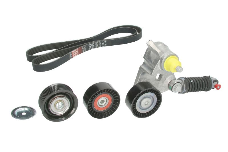 Juego de correa multinervada GATES K036PK1640 para Ford Transit