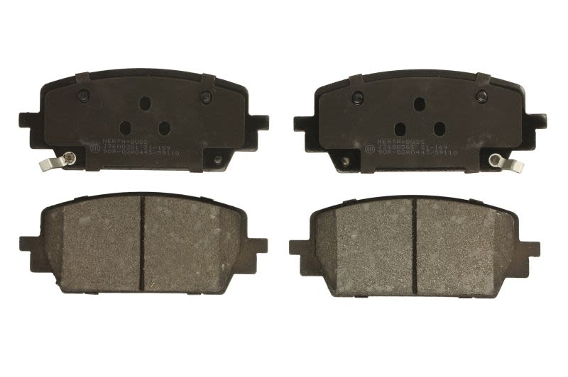 Pastillas de freno de disco HERTH+BUSS JAKOPARTS J3600361 para Hyundai Tucson