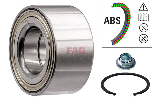 Rodamiento de rueda FAG 713 6269 60 para KIA RIO IV