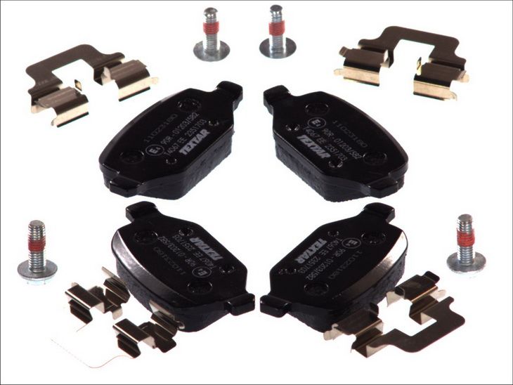 Pastillas de freno de disco TEXTAR 2351703 para Fiat 500
