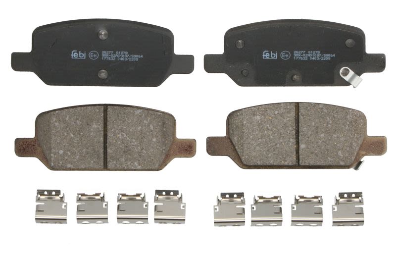 Pastillas de freno de disco FEBI 177632 para Tesla Model 3