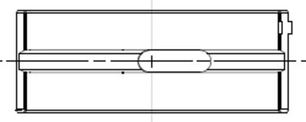 Casquillo de bancada de cigüeñal MAHLE 001 HL 21956 025 para Mercedes-Benz Clase A (W176) 2012-2018