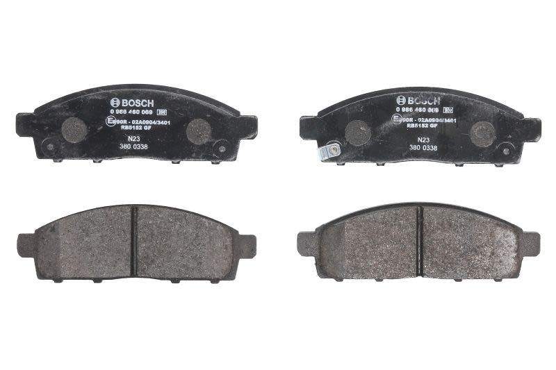 Pastillas de freno de disco BOSCH 0 986 460 069 para Mitsubishi L200