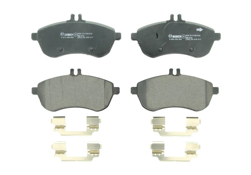 Pastillas de freno de disco BOSCH 0 986 494 593 para Mercedes-Benz Clase C (C204) 2011-