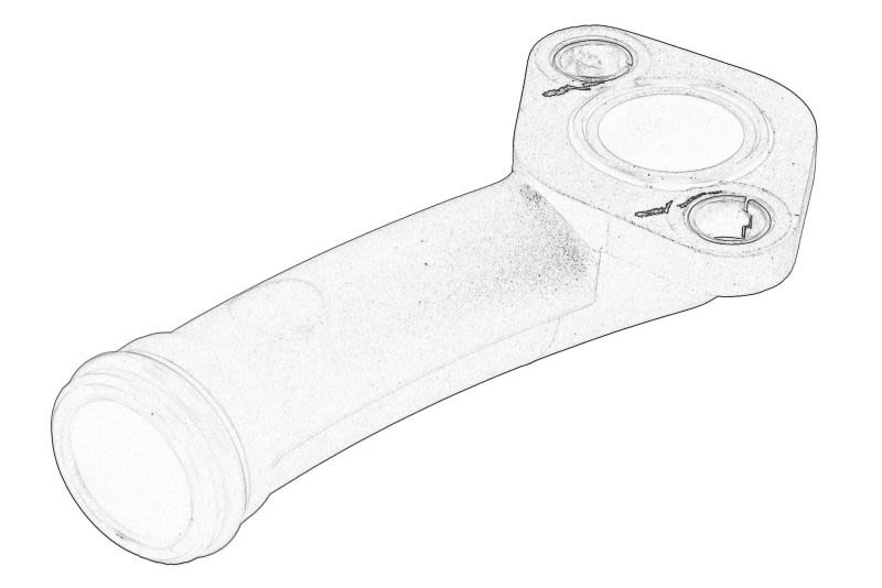 Brida de refrigerante OE PERKINS 4133L048 para Ursus 360