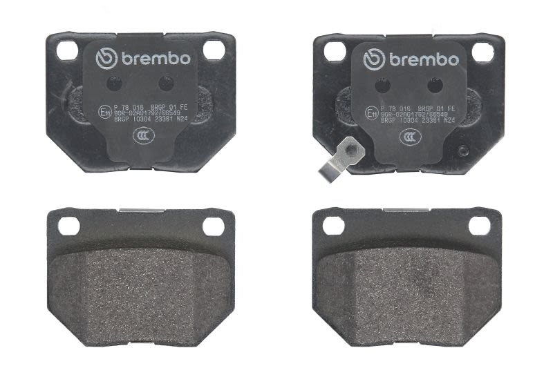 Pastillas de freno de disco BREMBO P 78 016 para Subaru Imprez