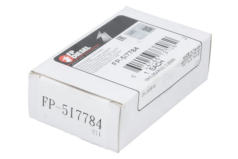 Casquillo de bancada de cigüeñal FP DIESEL 5I7784-FP para Caterpillar 226B