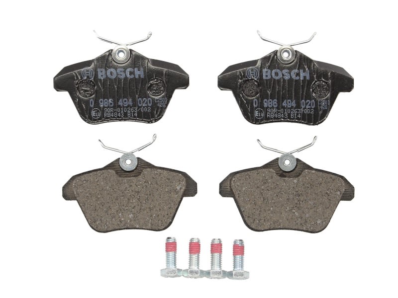 Pastillas de freno de disco BOSCH 0 986 494 020 para Alfa Romeo 156