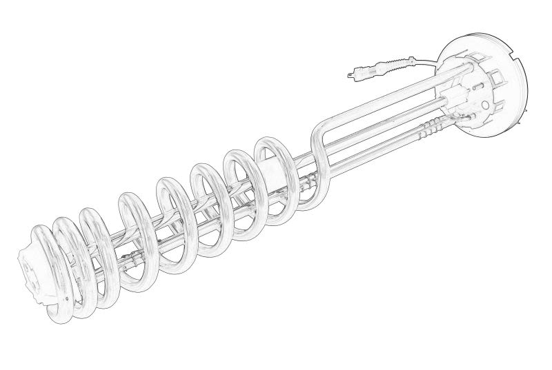 Sensor de depósito de urea OE IVECO 5802406363 para Iveco Stralis I