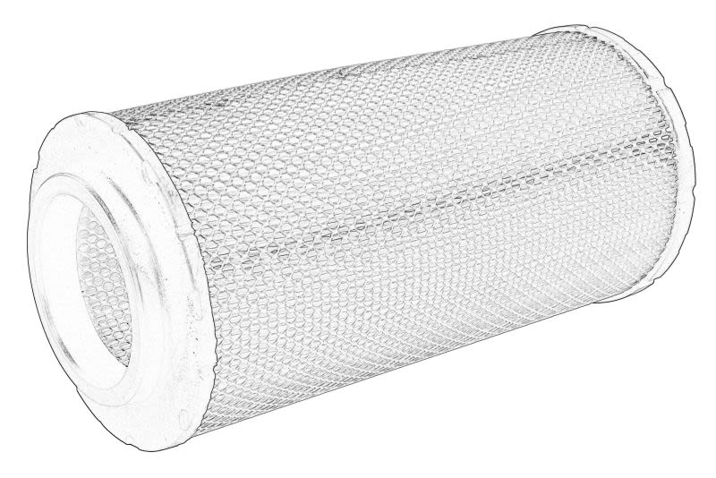Filtro de aire OE PERKINS 26510380 para Case IH 70