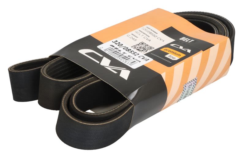 Correa multinervada CVA 320/08552 CVA para JCB 3CX