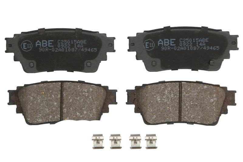 Pastillas de freno de disco ABE C25015ABE para Mitsubishi Eclipse Cross