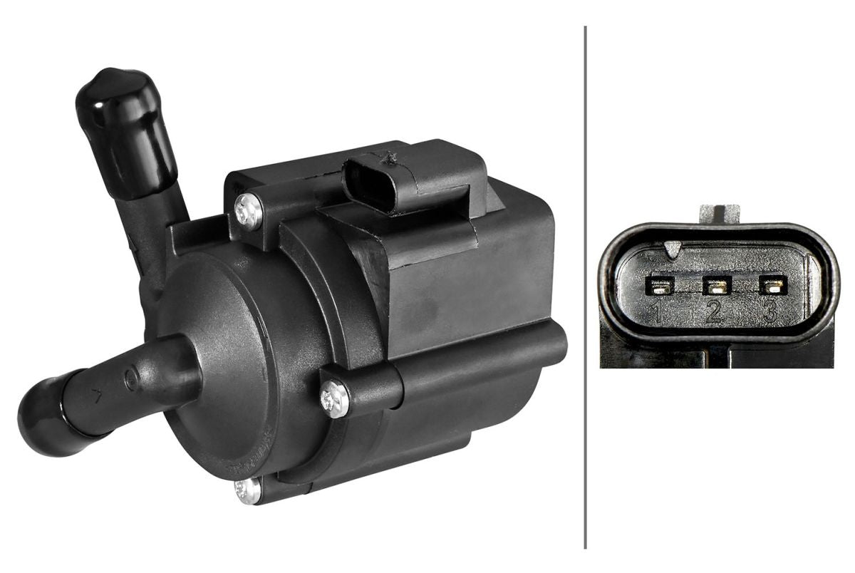 Bomba de recirculación de agua de calefactor estacionario HELLA 8TW 358 304-741 para Citroen C4 II