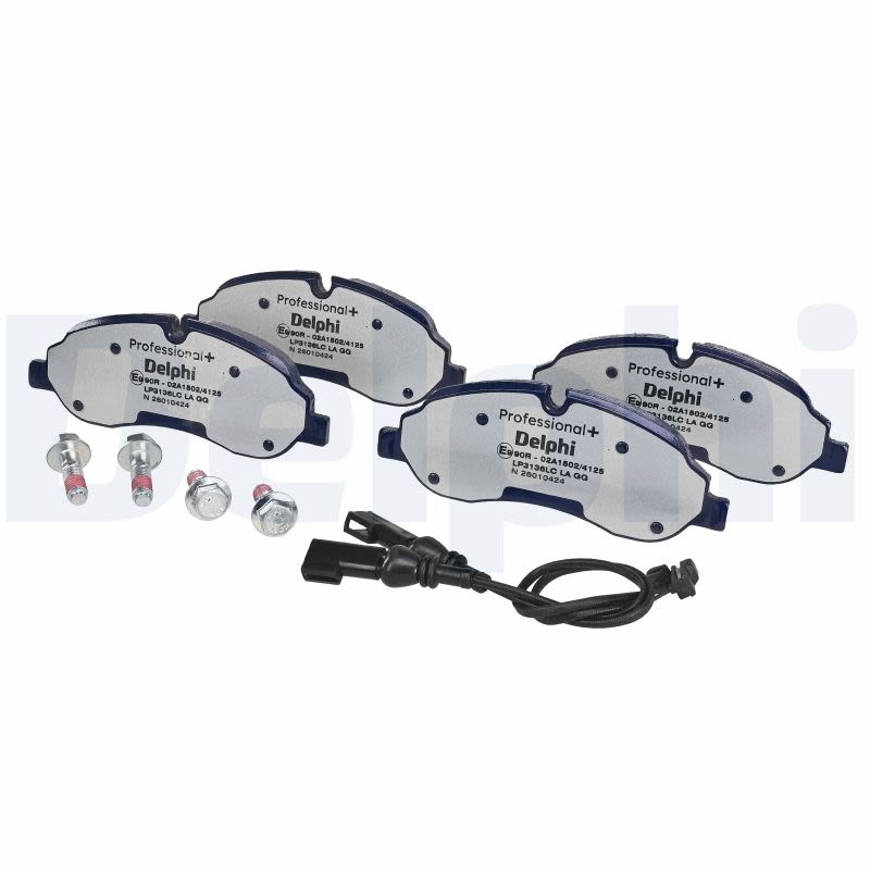 Pastillas de freno de disco DELPHI LP3136LC para Ford Transit V363