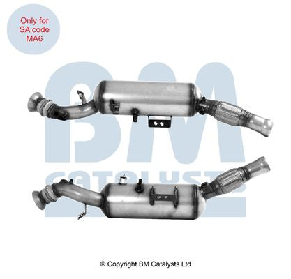Filtro de partículas (DPF) BM CATALYSTS BM11629H para Mercedes-Benz Sprinter 3-T (B906) 2006-2020