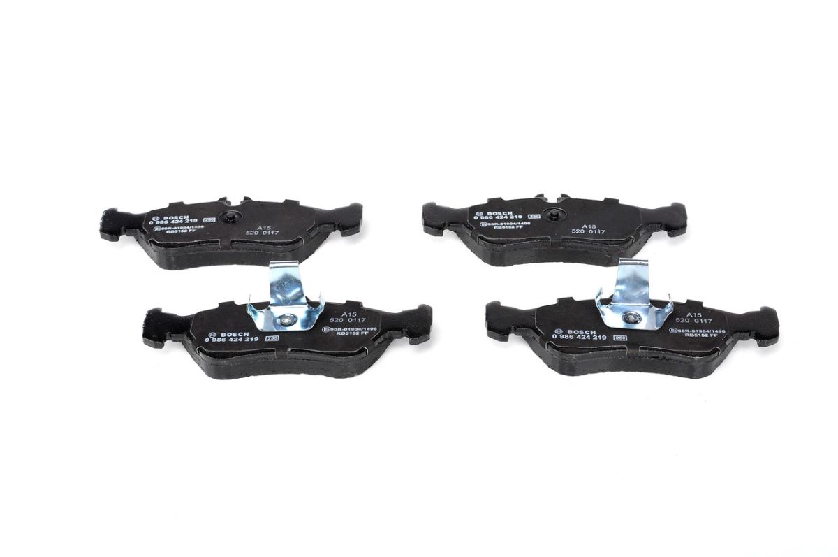 Pastillas de freno de disco BOSCH 0 986 424 219 para Mercedes-Benz Sprinter 2-T (B901, B902) 1995-2006
