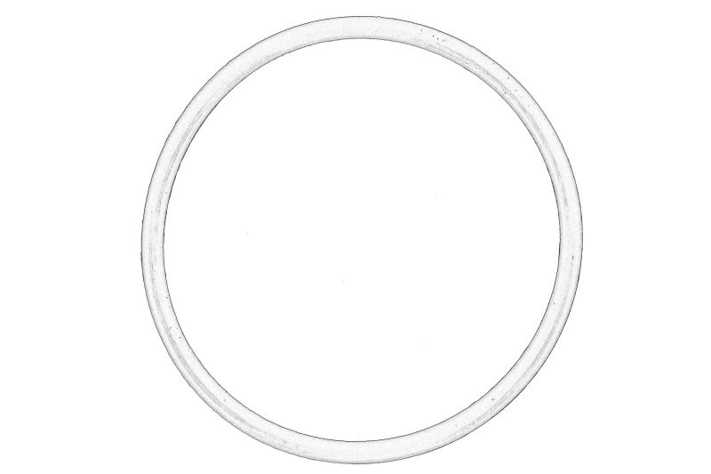 Empaquetadura de bomba de agua OE PERKINS 2415B155 para JCB 425