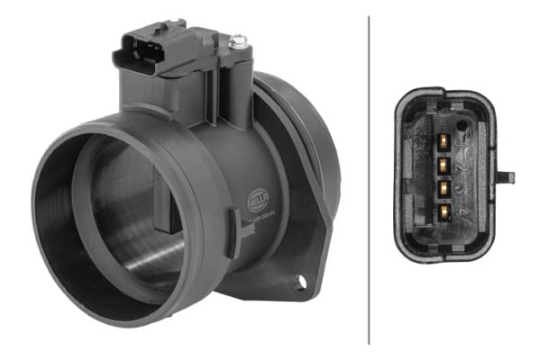 Sensor de flujo de masa de aire HELLA 8ET 358 095-641 para Citroen C4 II