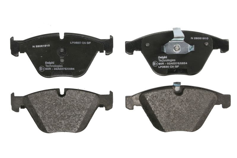 Pastillas de freno de disco DELPHI LP3630 para BMW Serie 1 (E82) 2007-2013
