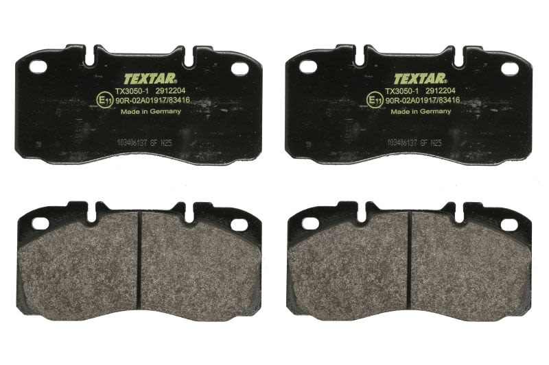 Pastillas de freno de disco TEXTAR 2912204 para Iveco Daily V