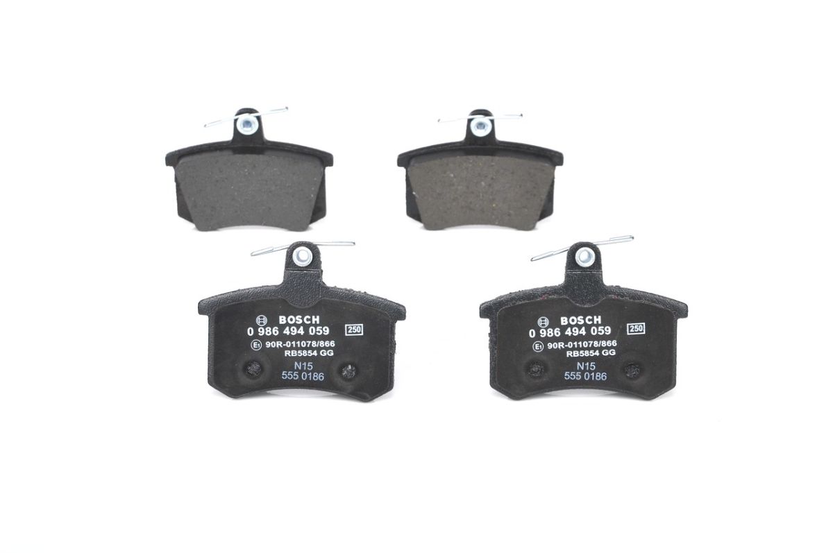 Pastillas de freno de disco BOSCH 0 986 494 059 para Audi A4 B5