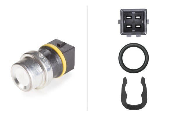 Sensor de temperatura de refrigerante HELLA 6PT 009 107-421 para Seat Ibiza II