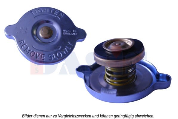 Tapa de radiador AKS DASIS 750137N para Zetor 2511