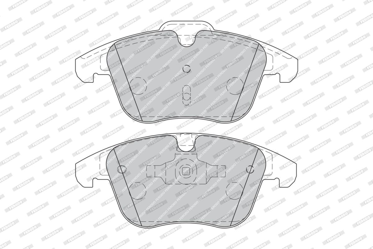 Pastillas de freno de disco FERODO FDB1897 para Volvo S60 II
