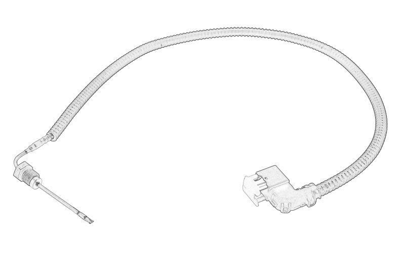 Sensor de temperatura de gases de escape OE DB TRUCK 007 542 48 18 para Mercedes-Benz Actros MP4 / MP5