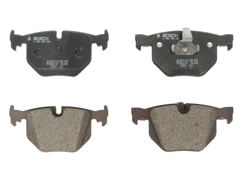 Pastillas de freno de disco BOSCH 0 986 494 286 para BMW Serie 7 (E65, E66, E67) 2001-2008