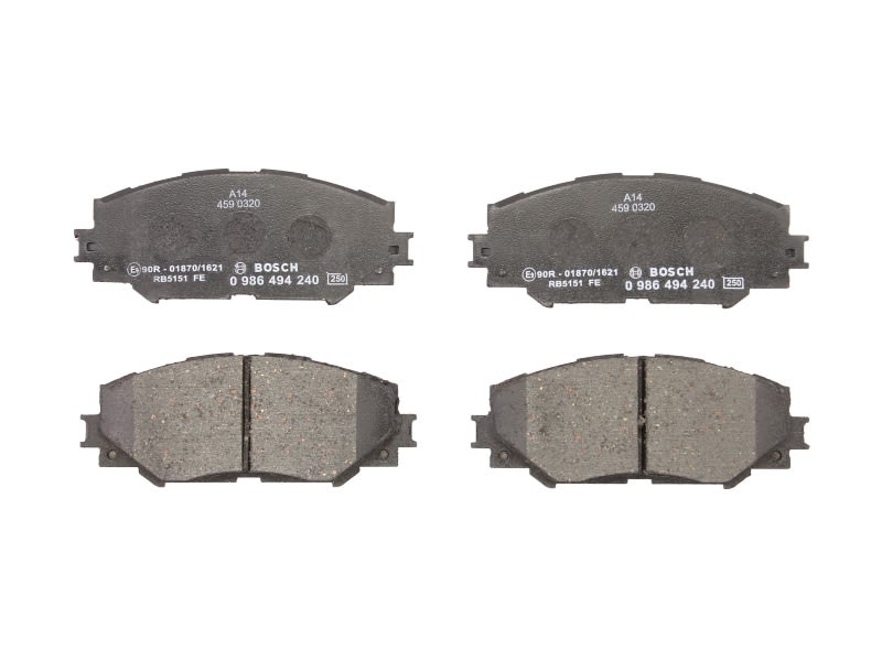 Pastillas de freno de disco BOSCH 0 986 494 240 para Toyota Yaris