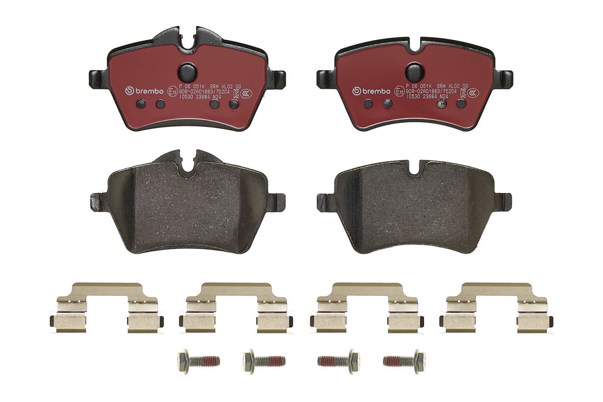 Pastillas de freno de disco BREMBO P 06 051X para Mini Paceman (R61) 1.6/1.6D/2.0D